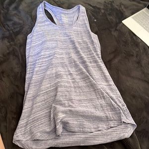 Purple heathered tank top. Tek gear brand size small